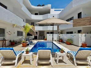 Pool - Loft Cerca de la Playa y Malecón By Partner Host (Mazatlan)