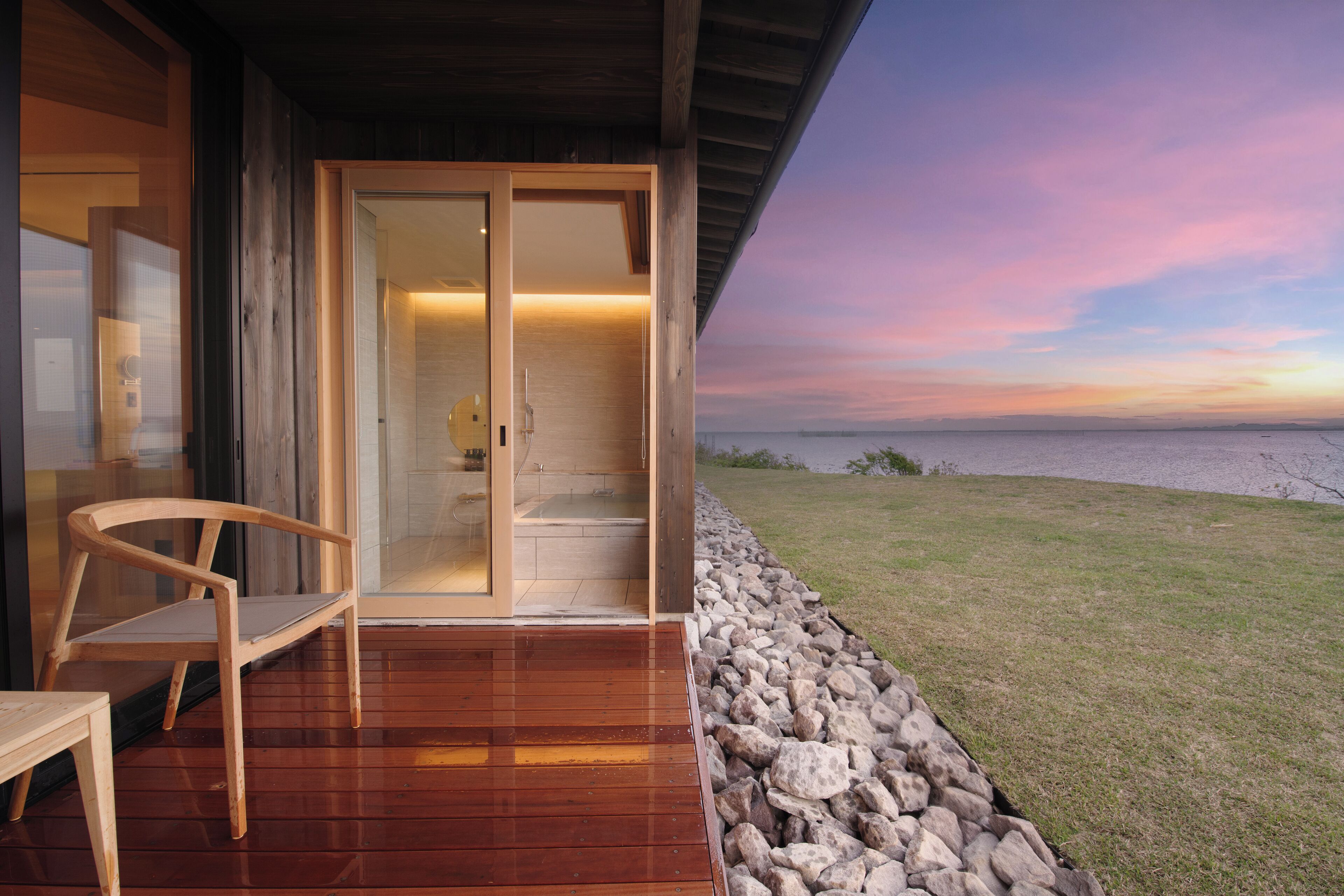 和風スイート オーシャンビュー | バルコニーからの眺望