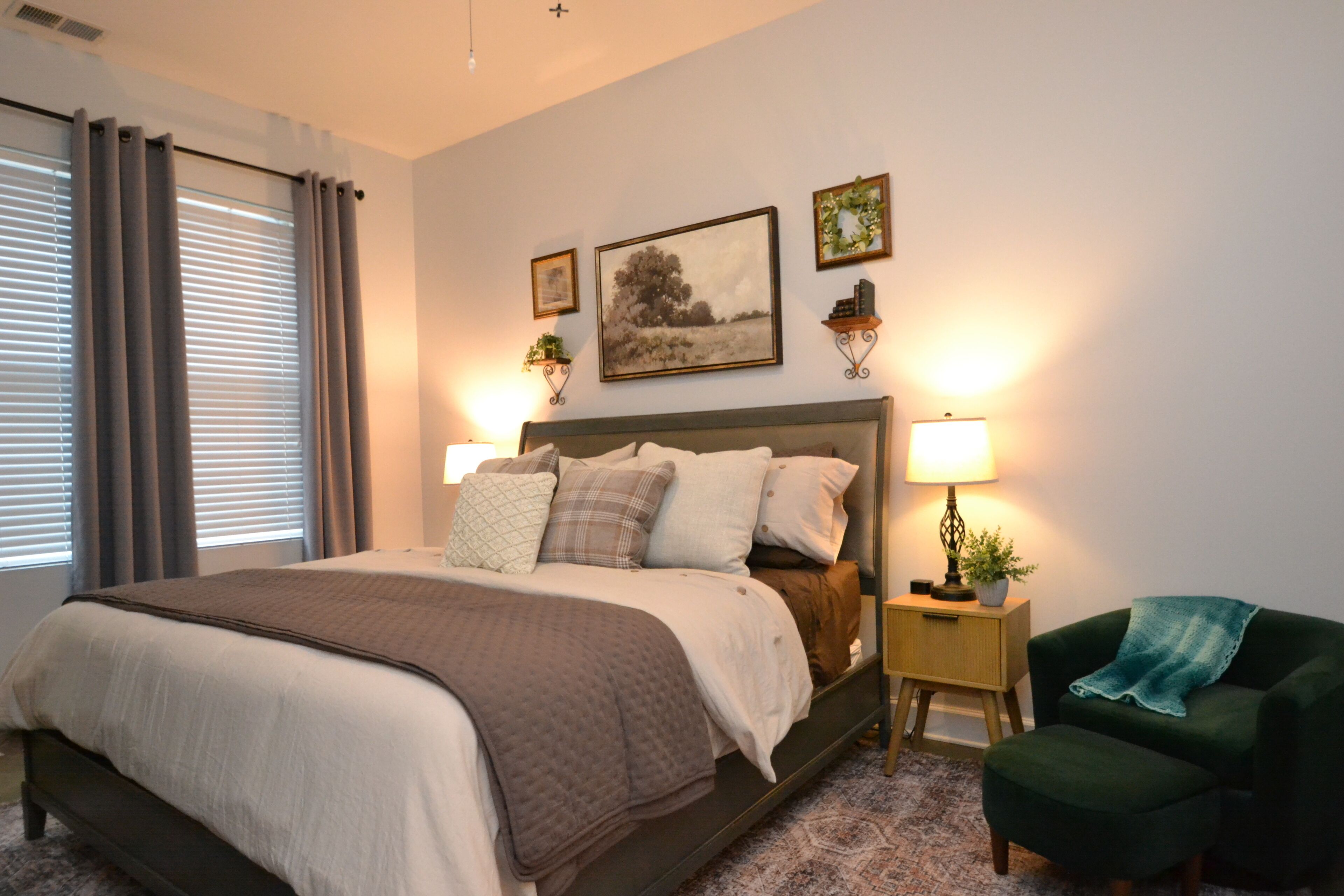 1 habitación, escritorio, wifi gratis y ropa de cama 