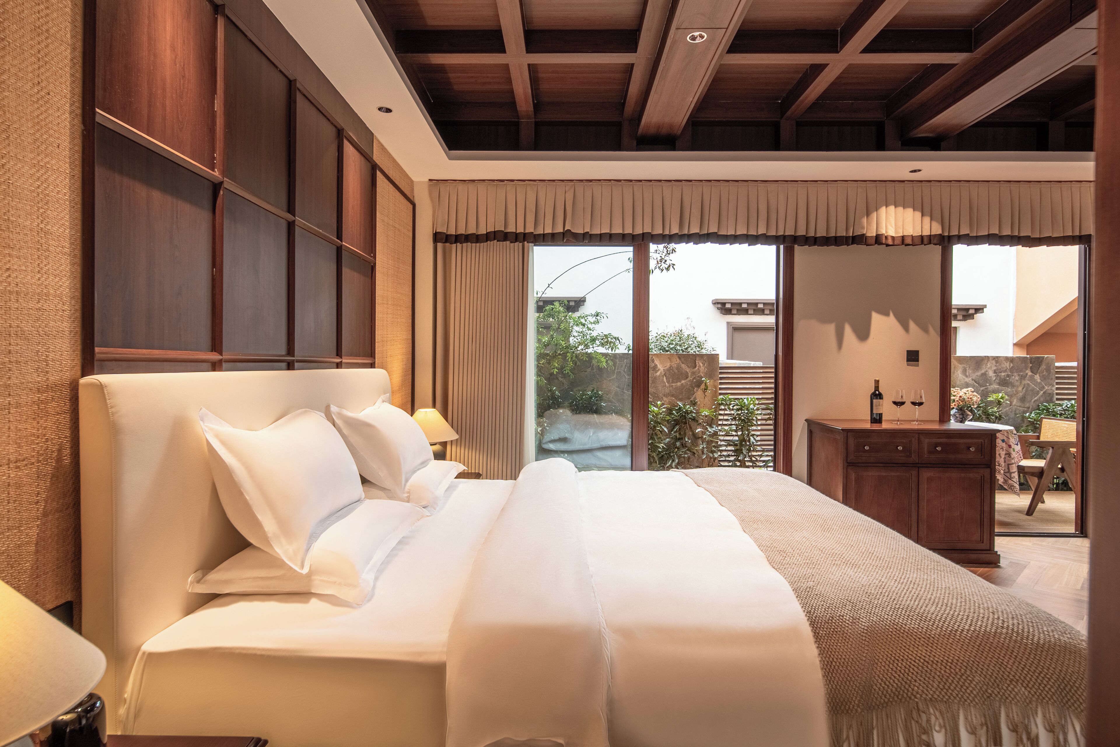 Luxury Double Room, Courtyard View | View from room