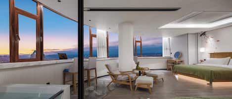 Chambre Quadruple « Premier », vue fleuve | Vue de la chambre