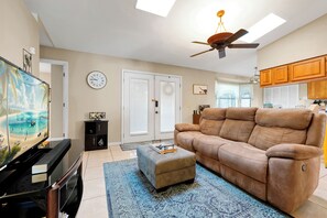 Smart TV, DVD player, stereo