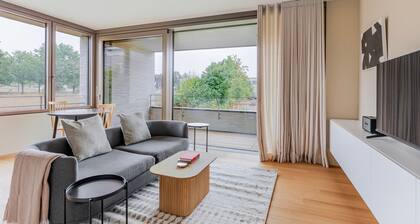 Blueground | Kirchberg, balcony, nr Parc de Merl
