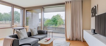 Blueground | Kirchberg, balcony, nr Parc de Merl