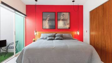 1 Schlafzimmer, Schreibtisch, Bügeleisen/Bügelbrett, kostenloses WLAN