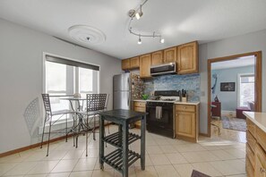 Microwave, oven, stovetop