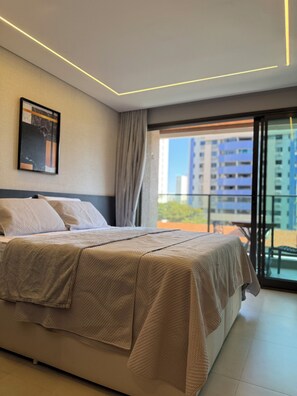1 室のベッドルーム、WiFi、ベッドシーツ
