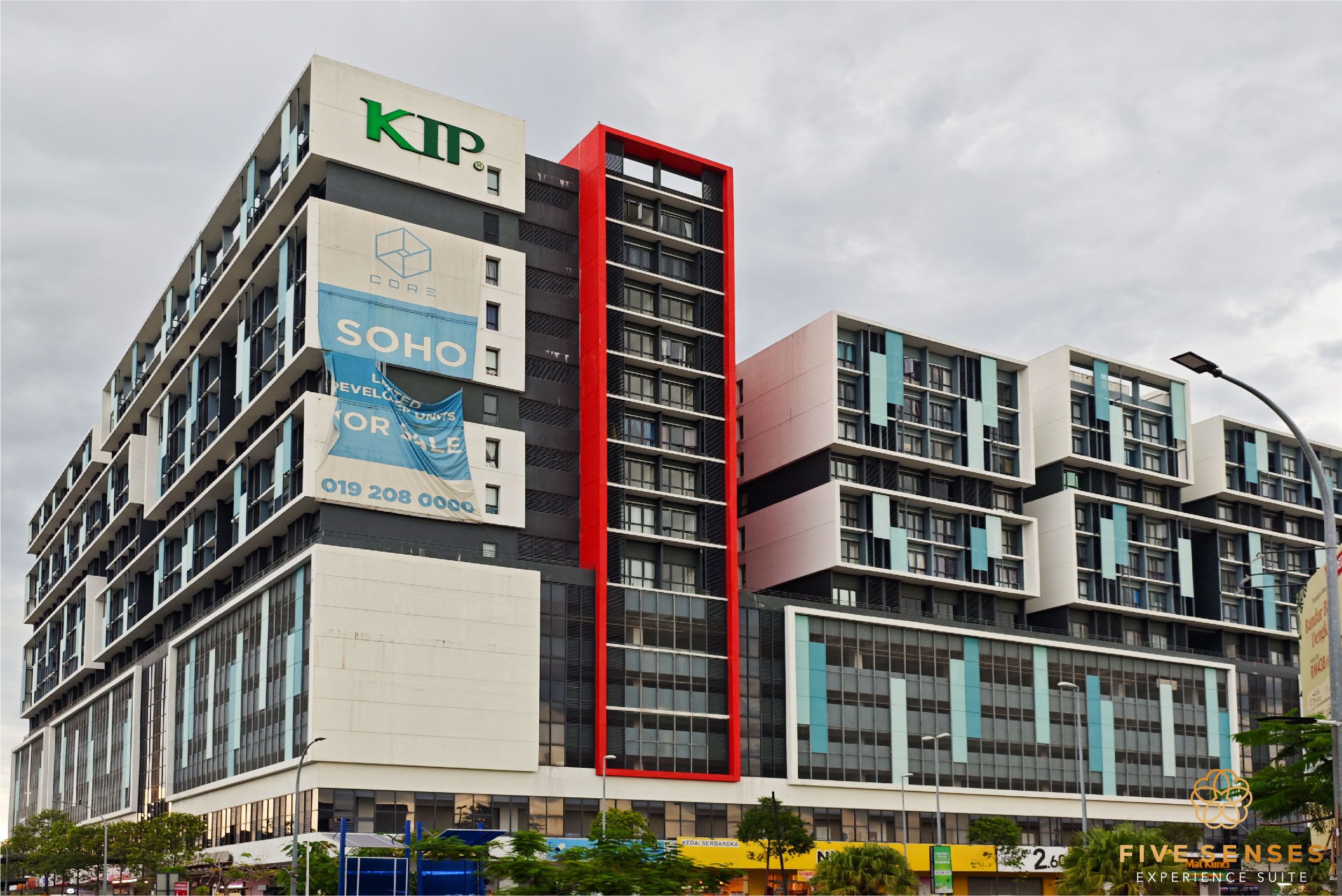 Fachada de la propiedad