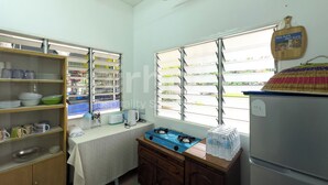 บ้านพัก, 2 ห้องนอน, ปลอดบุหรี่ | ครัวส่วนตัว | กาต้มน้ำไฟฟ้า