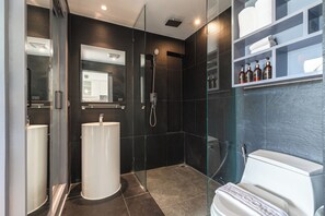Apartment, Balcony | Bathroom - 1BR Suite with Rooftop Pool C223 (Kamala)