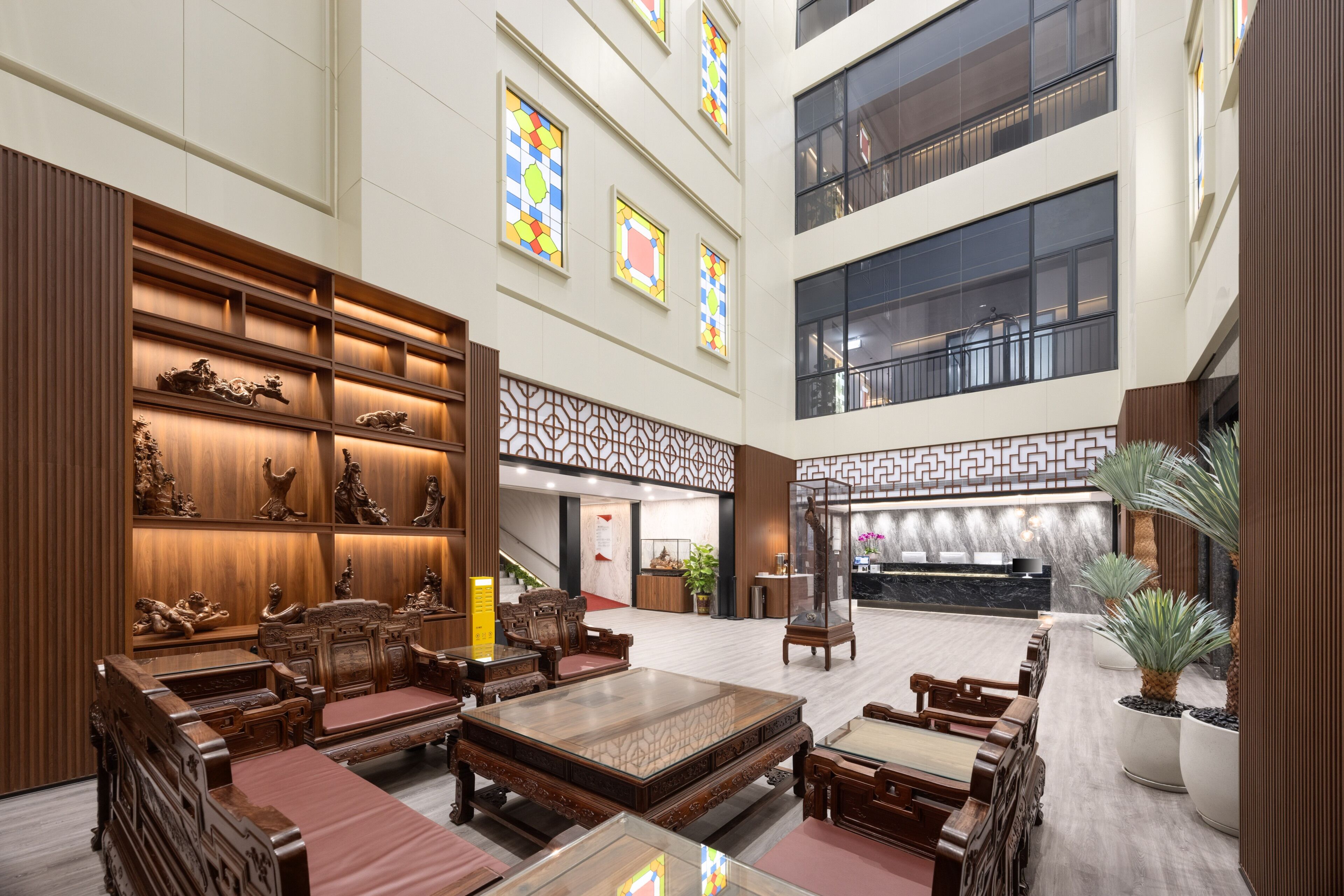 Lobby sitting area