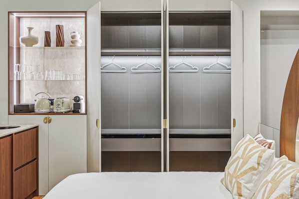 アパートメント | 1 室のベッドルーム、ノートパソコン用作業スペース、アイロン / アイロン台、ベッドシーツ