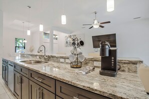 Microwave, oven, dishwasher