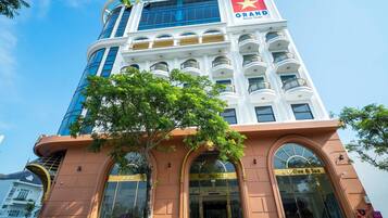 Fassade der Unterkunft