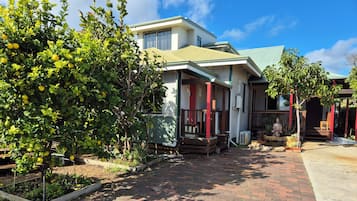 A residential property with a carpark labeled 'Unit 2 Carpark'.