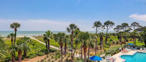 Una piscina climatizada