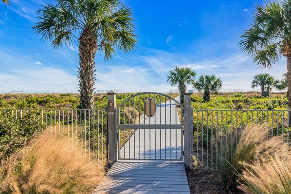 Enceinte de l’hébergement