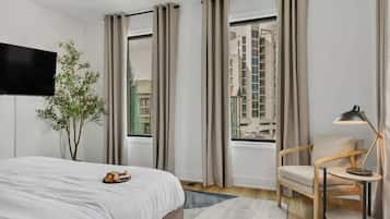 5 habitaciones, tabla de planchar con plancha, wifi y ropa de cama