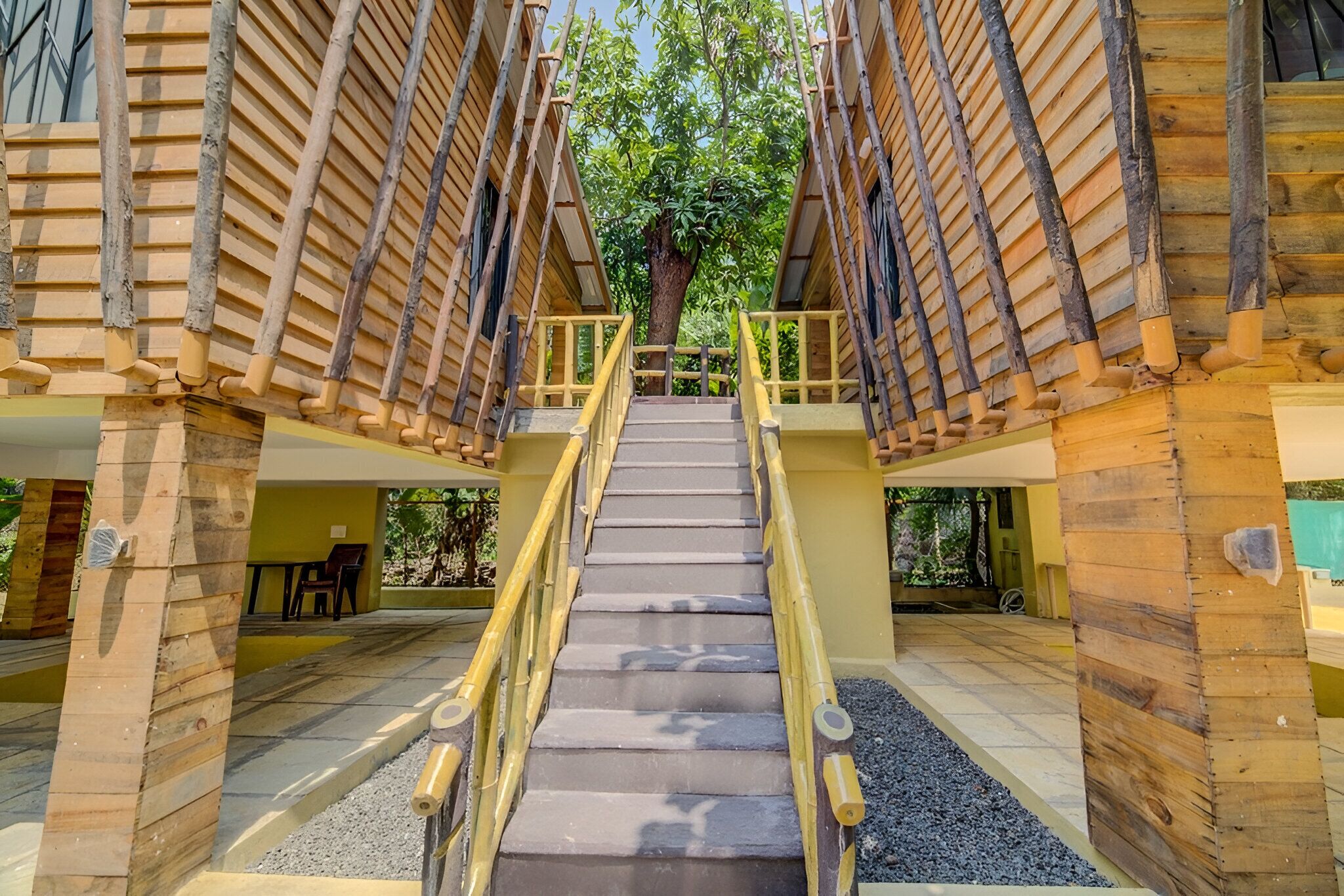 Àrea exterior de l'allotjament