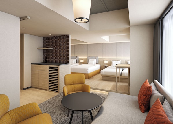 Premium Suite, Non Smoking | In-room safe, free WiFi