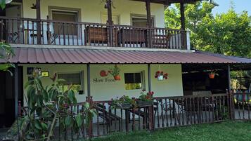 Voorkant van accommodatie