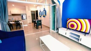 Basic Apartment, Non Smoking, City View | Living area - Twin Galaxy (Johor Bahru)