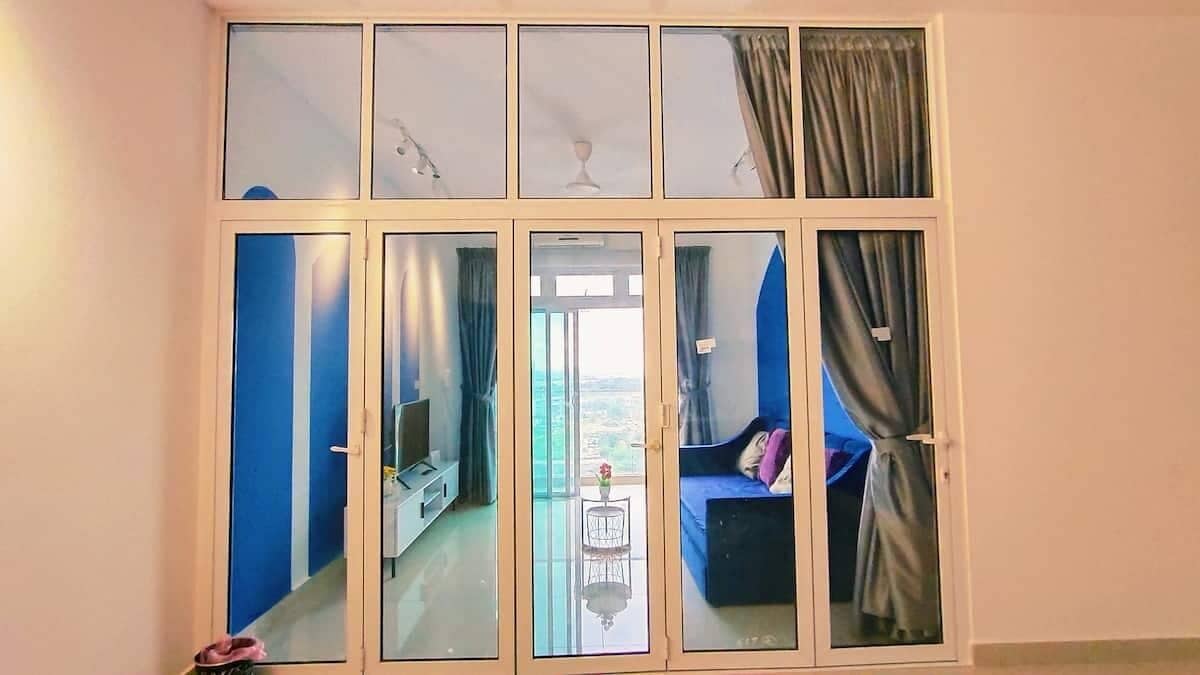 Appartement, non-fumeur, vue ville | Coin séjour