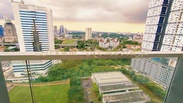 Basic Apartment, Non Smoking, City View | Balcony view