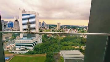 Basic Apartment, Non Smoking, City View | Balcony view