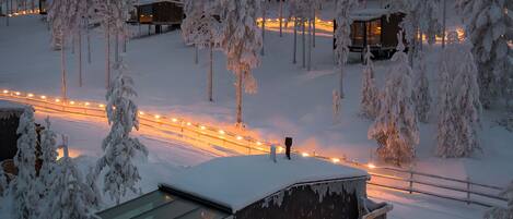 Kamar Quadruple Mewah, pemandangan bukit | Pemandangan dari kamar