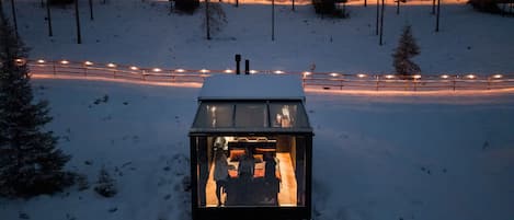 Voorkant van accommodatie