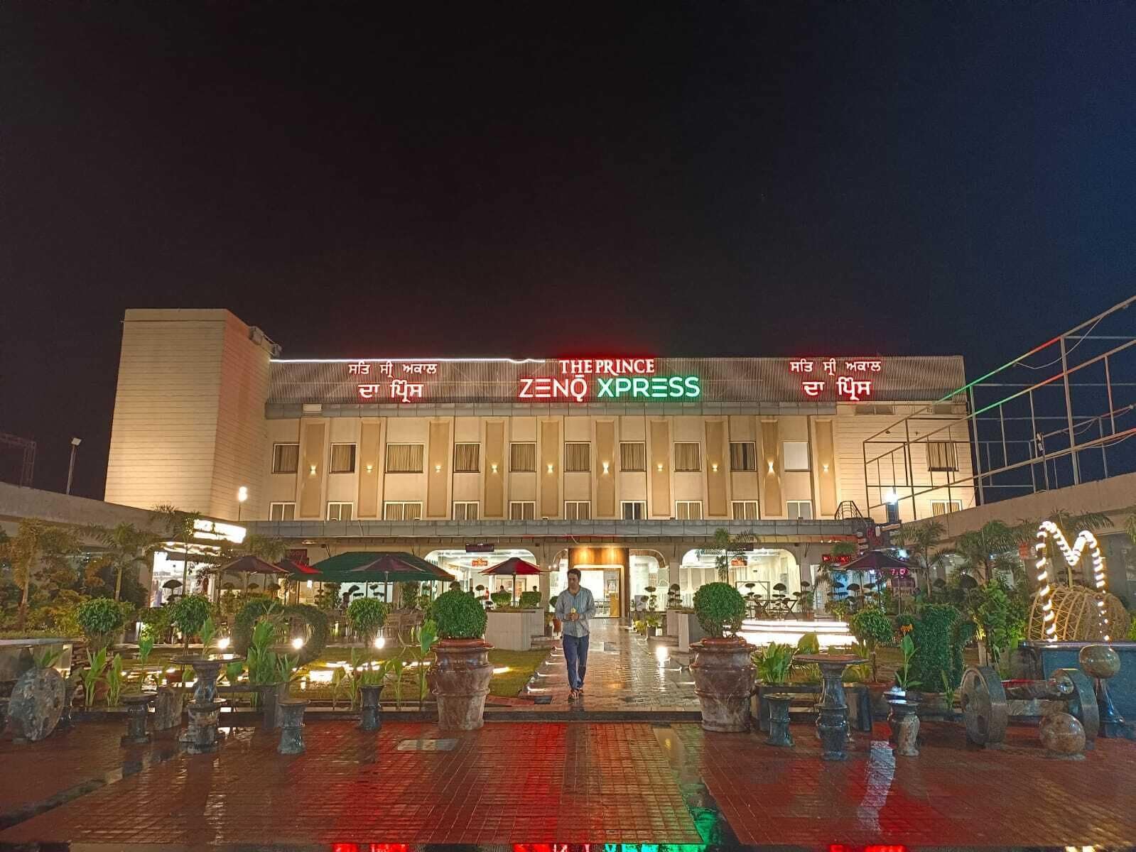 Voorkant van accommodatie