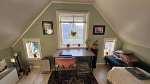 Shared Dormitory, 1 Bedroom, Smoking, Balcony | Living area - Room-large Room in a Unique Apartment, b (Ålesund)