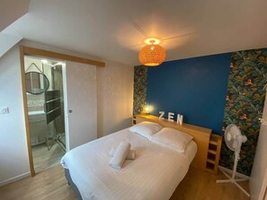 1 chambre, Wi-Fi, draps fournis