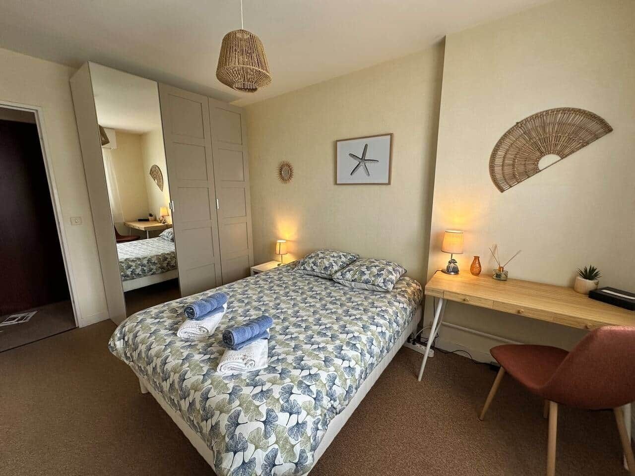 1 makuuhuone, silitysrauta/-lauta, Wi-Fi, vuodevaatteet