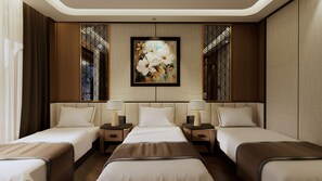 In-room safe, desk, laptop workspace, soundproofing - Azura Cruise (Ha Long)