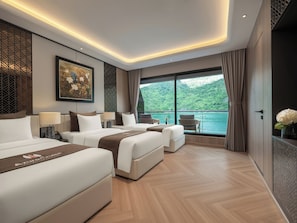 In-room safe, desk, laptop workspace, soundproofing