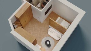 Apartment | Floor plan - Cosy and Modern Apt-jardin de Luxembourg (Paris)