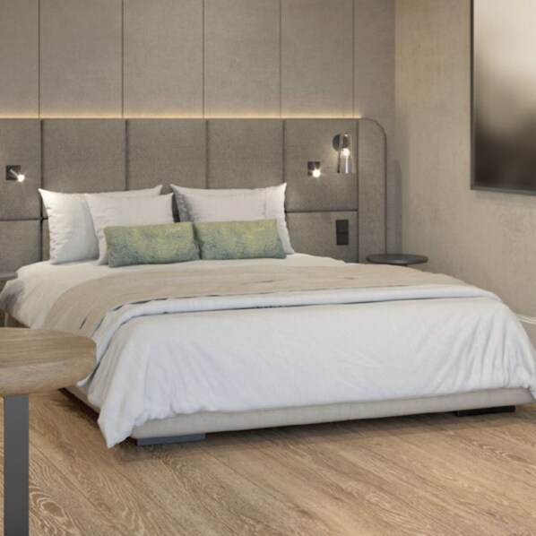 Suite junior, balcón | Tabla de planchar con plancha y wifi gratis 