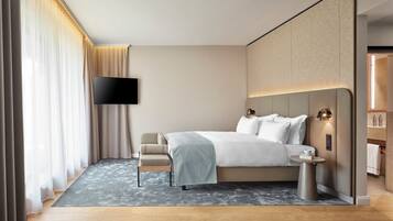 Premium bedding, minibar, iron/ironing board, free WiFi