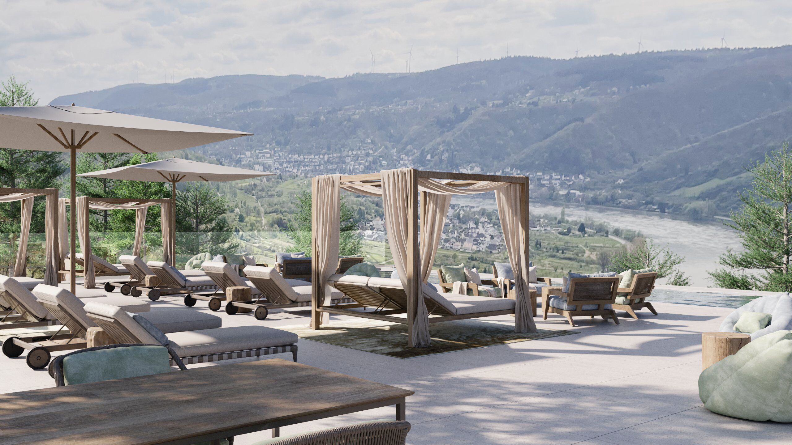 Innenpool, Außenpool (je nach Saison geöffnet), Cabañas (kostenlos)