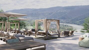 Innenpool, Außenpool (je nach Saison geöffnet), Cabañas (kostenlos)