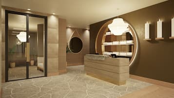 Behandelingskamers voor koppels, manicures en pedicures