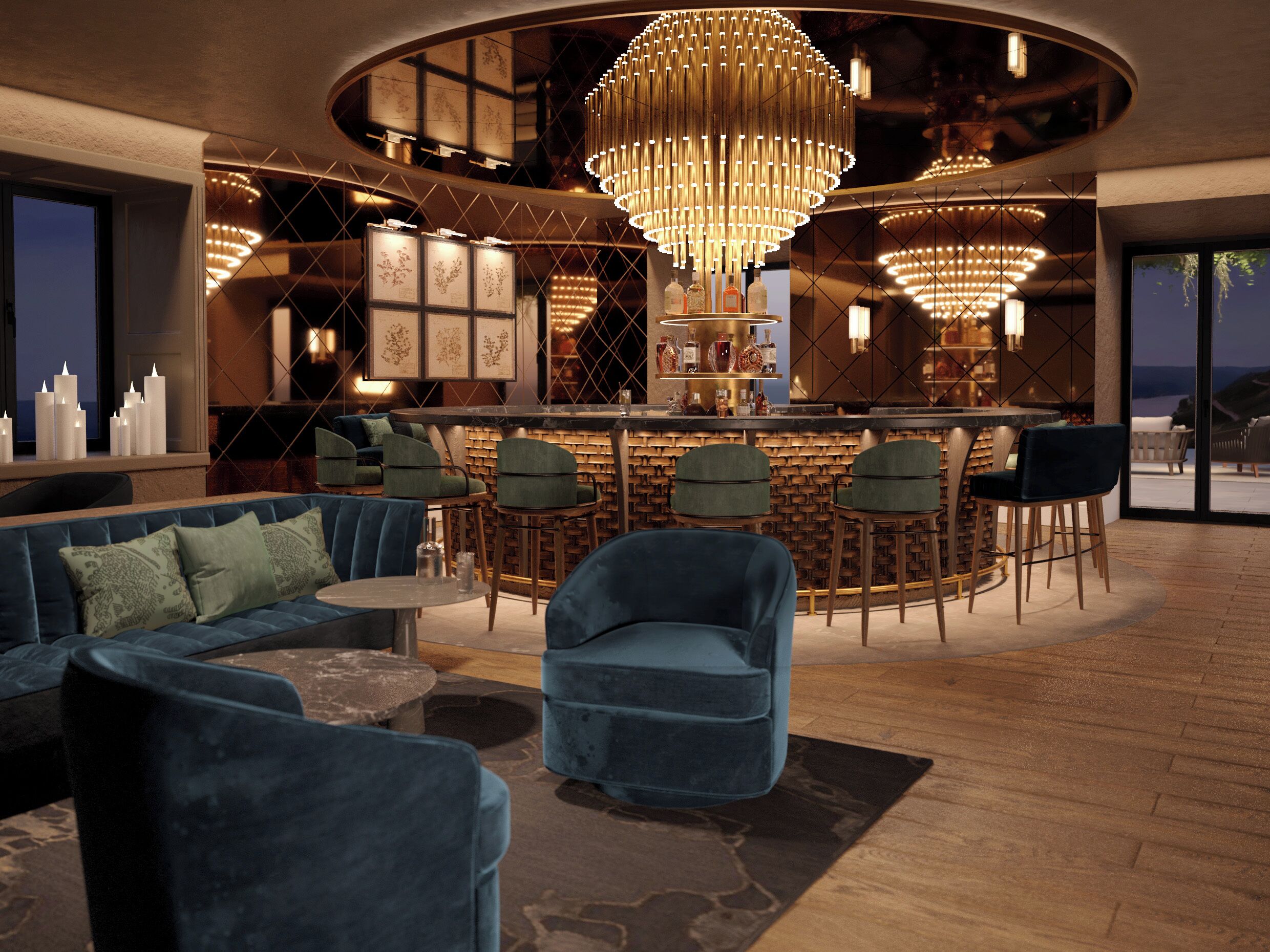 2 bars/lounges, cocktail bar
