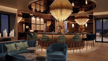 2 bars/lounges, cocktail bar