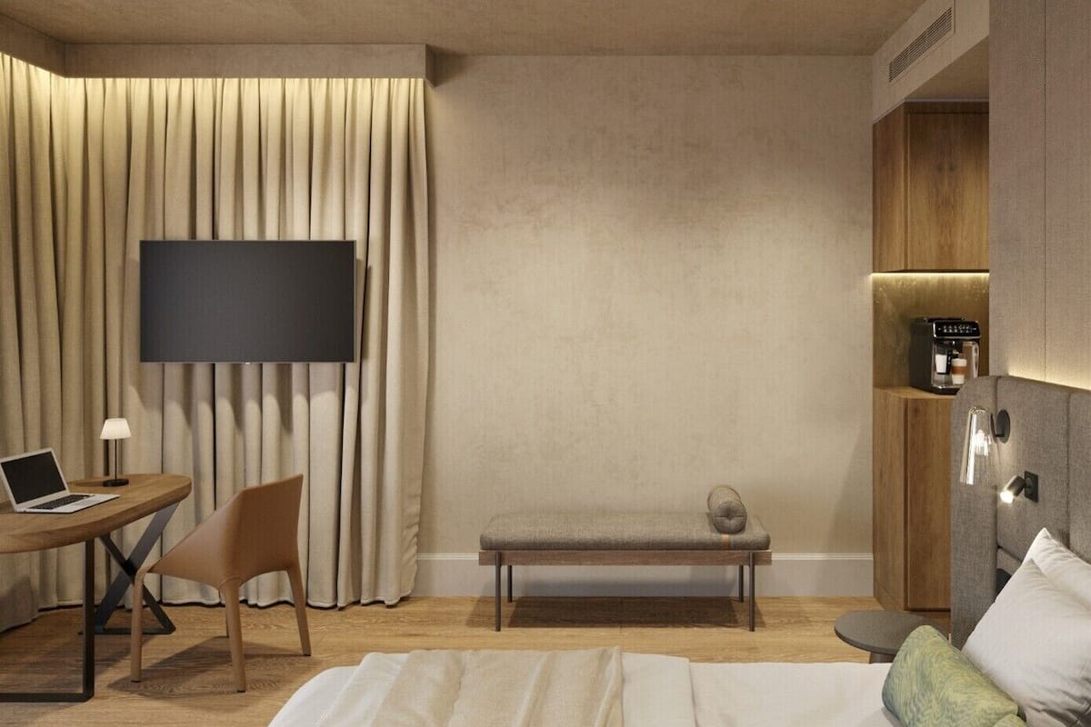 Habitación doble clásica | Tabla de planchar con plancha y wifi gratis