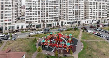 Modern apartment with spacious kitchen