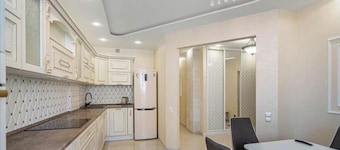 Modern apartment with spacious kitchen
