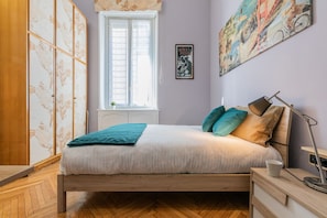 1 bedroom, iron/ironing board, free WiFi, bed sheets