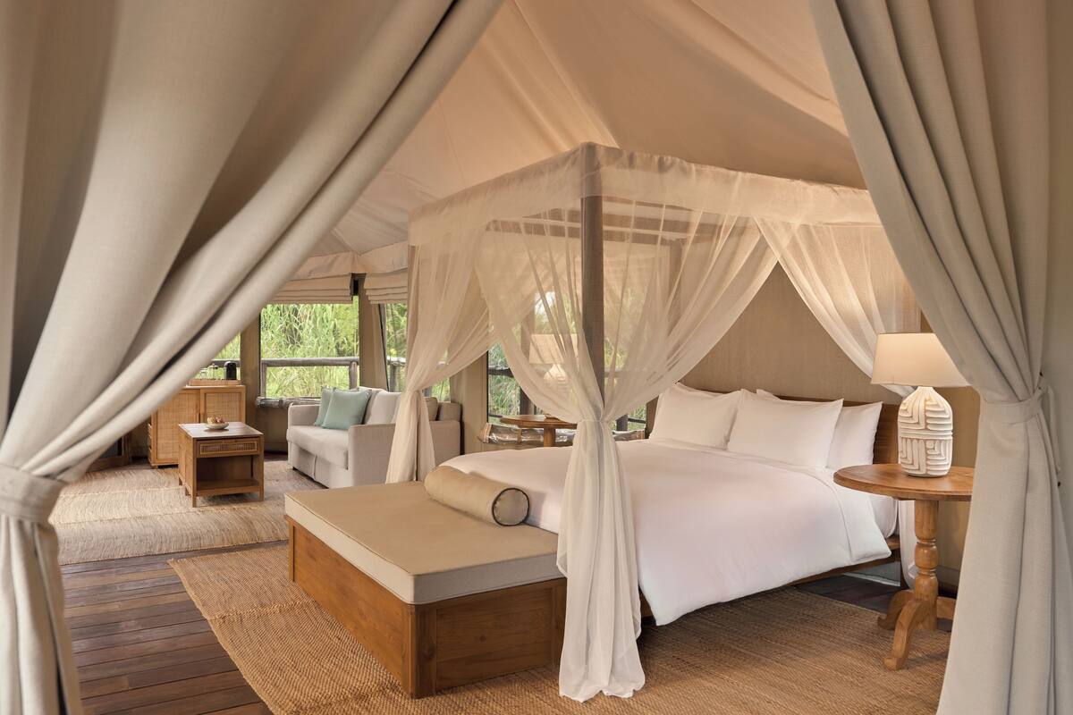 Serenity One Bedroom Tented Villa | WiFi (free), bed sheets
